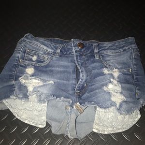 Size 8 American eagle shorts